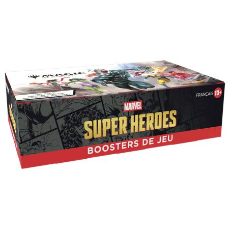 Marvel Super Heroes: Boite de 30 Boosters de Jeu