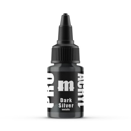 Monument-Hobbies-Pro-Acryl-Dark-Silver-22ml