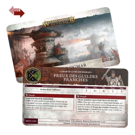 Cities of Sigmar: Cartes de Charte