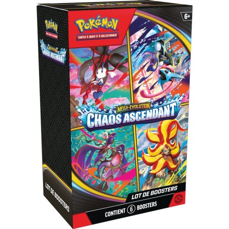 Chaos Ascendant: Bundle Pokémon (x6 Boosters)
