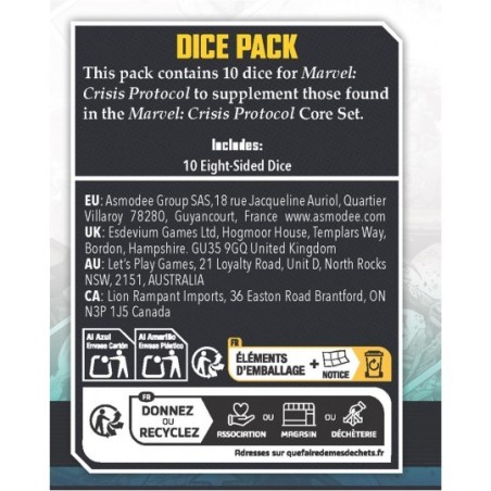 Marvel: Dice Pack