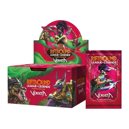 Riftbound: Boite de 24 Boosters Vendetta (Anglais)