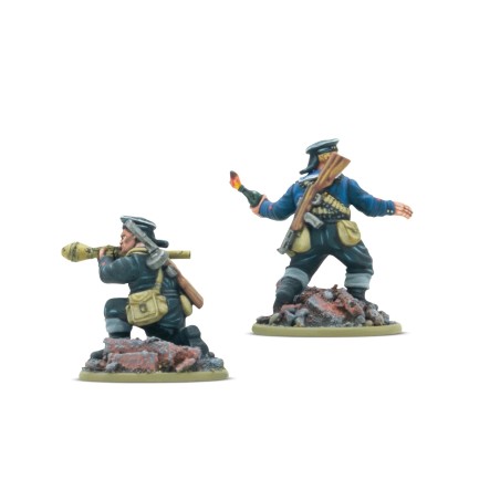 Bolt Action: Soviet Naval Brigade ‘Tank Hunters’ Anti-Tank Team (x2 Figurines)