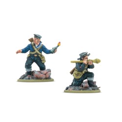 Bolt Action: Soviet Naval Brigade ‘Tank Hunters’ Anti-Tank Team (x2 Figurines)
