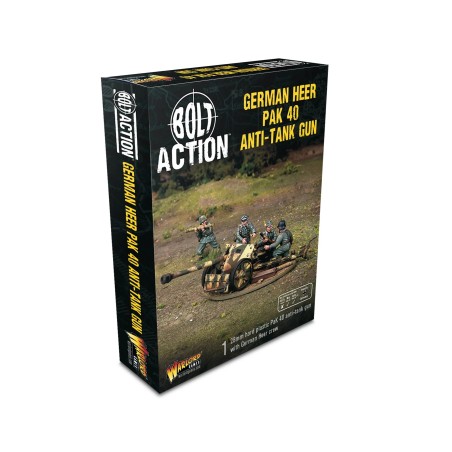 Bolt-Action-German-Heer-Pak-40-Anti-Tank-Gun