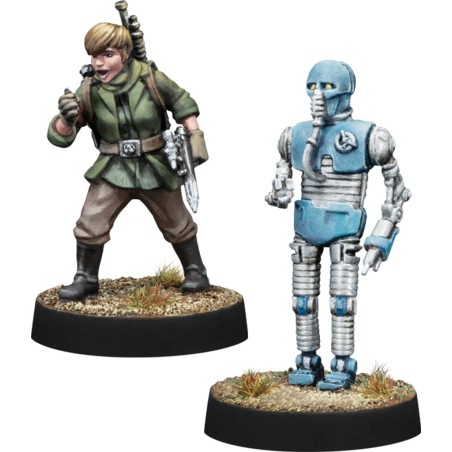 SW Légion: Spécialistes Rebelles (x4 Figurines)