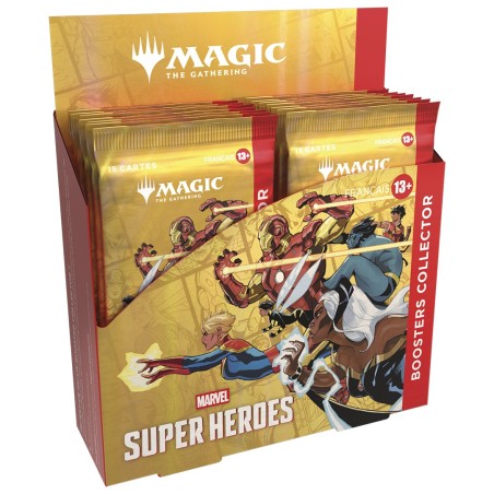 Marvel Super Heroes: Boite de 12 Boosters Collector (FR)