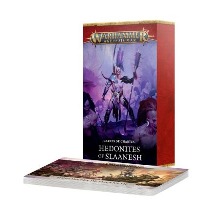 Hédonites of Slaanesh: Cartes de Charte