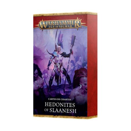 Hédonites of Slaanesh: Cartes de Charte