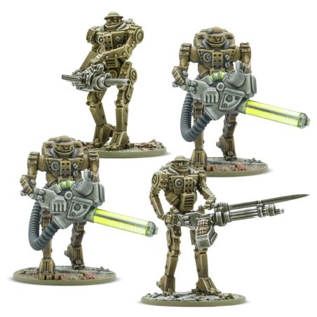 Konflikt'47: MK II Heavy Automated Infantery (x4)
