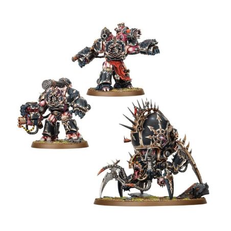 Chaos Space Marines: Bataillon, Bande de Guerre (x34 Figurines)