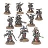 Chaos Space Marines: Bataillon, Bande de Guerre (x34 Figurines)