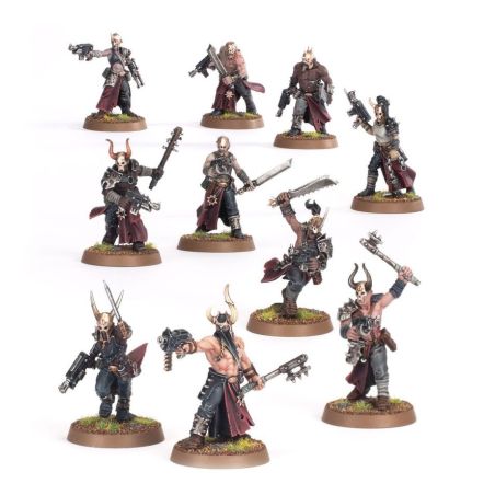 Chaos Space Marines: Bataillon, Bande de Guerre (x34 Figurines)
