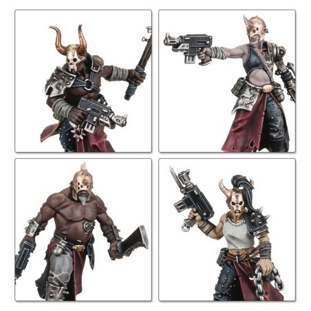 Chaos Space Marines: Bataillon, Bande de Guerre (x34 Figurines)