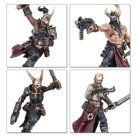 Chaos Space Marines: Bataillon, Bande de Guerre (x34 Figurines)
