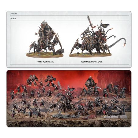 Chaos Space Marines: Bataillon, Bande de Guerre (x34 Figurines)