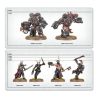 Chaos Space Marines: Bataillon, Bande de Guerre (x34 Figurines)