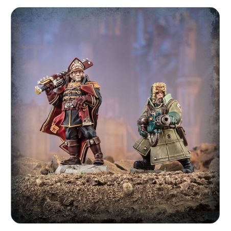 Astra Militarum: Ciaphas Cain (x2 Figurines)