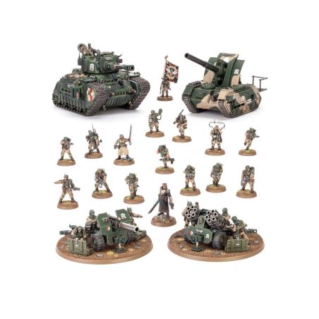 Astra Militarum: Bataillon Peloton de l’Astra Militarum (x20 Figurines)