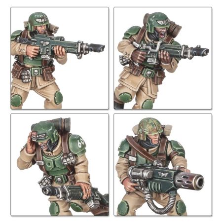 Astra Militarum: Bataillon Peloton de l’Astra Militarum (x20 Figurines)