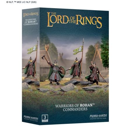 Lord of The Rings: Khazad-Dûm Dwarven Commanders (x3 Figurines)