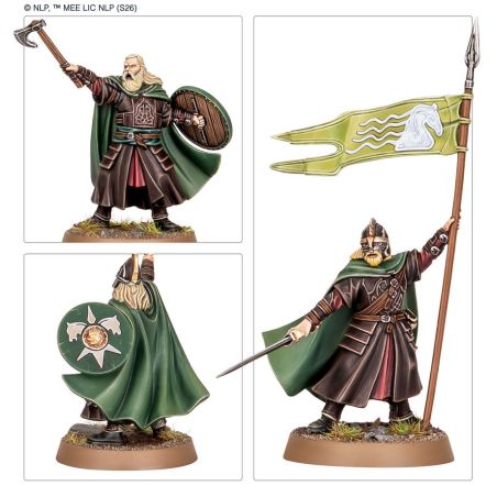 Lord of The Rings: Khazad-Dûm Dwarven Commanders (x3 Figurines)