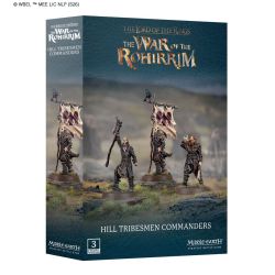Lord of The Rings: Hill Tribesmen Commanders (x3 Figurines)
