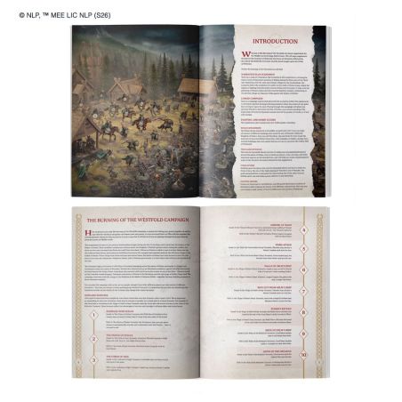 Lord of the Rings: The Burning of the Westfold (Anglais)