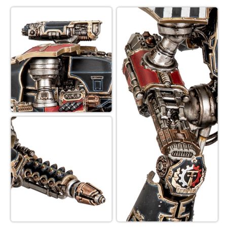 Legio Imperialis:Reaver Titan with Graviton Obliterator and Volkite Annihilator