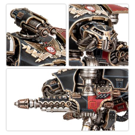 Legio Imperialis:Reaver Titan with Graviton Obliterator and Volkite Annihilator