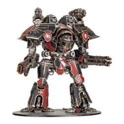 Legio Imperialis:Warlord Titan with Volkite Destructor and Macro-gatling Blaster
