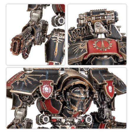 Legio Imperialis:Warlord Titan with Volkite Destructor and Macro-gatling Blaster