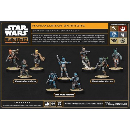 SW Légion: Mandalorian Warriors (x11)