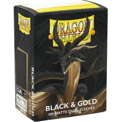 Pochettes-Dragon-Shield-Matte-Black-and-Gold