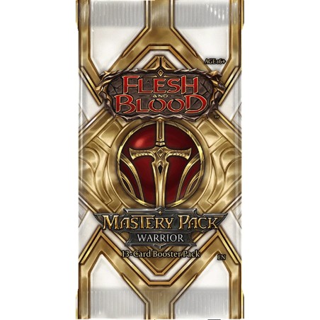Flesh-and-Blood-Mastery-Pack-Warrior-Booster-a-l-Unite-anglais