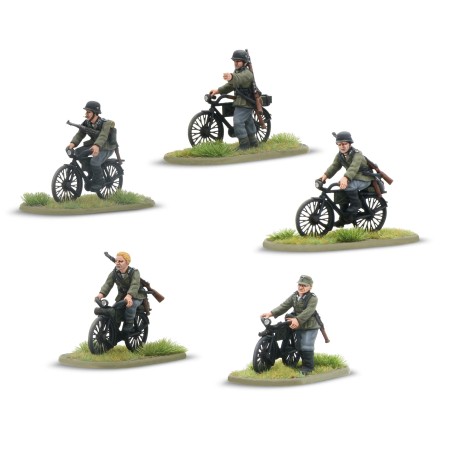 Bolt-Action-Early-War-German-Infantry-on-Bicycles-x5-Figurines