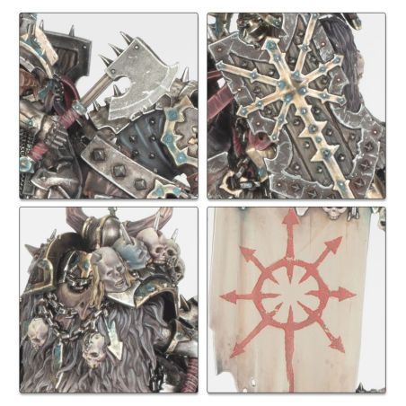 The Old World Guerriers du Chaos: Chevaliers du Chaos (x8 Figurines)