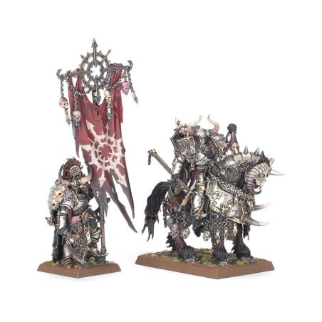 The Old World Guerriers du Chaos: Champions du Chaos (x2 Figurines)