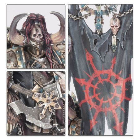 The Old World Guerriers du Chaos: Champions du Chaos (x2 Figurines)