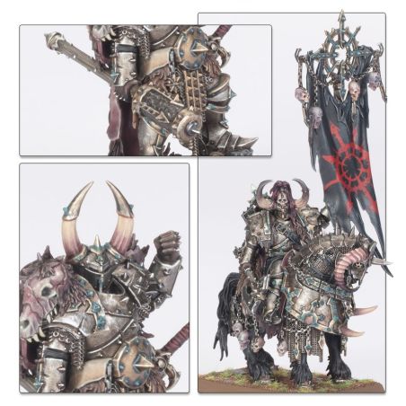 The Old World Guerriers du Chaos: Champions du Chaos (x2 Figurines)
