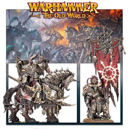 The Old World Guerriers du Chaos: Champions du Chaos (x2 Figurines)