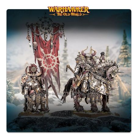 The Old World Guerriers du Chaos: Champions du Chaos (x2 Figurines)
