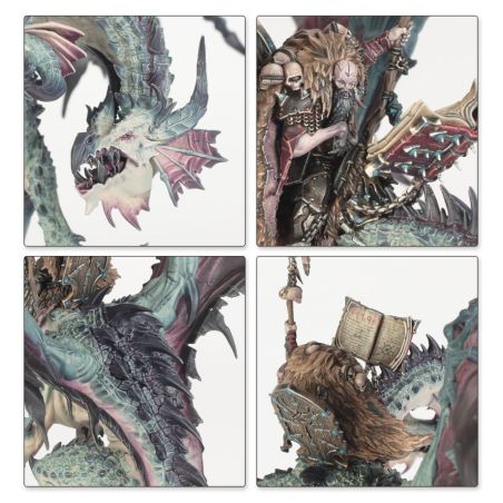 The Old World Guerriers du Chaos: Seigneur sur Dragon du Chaos (x2)