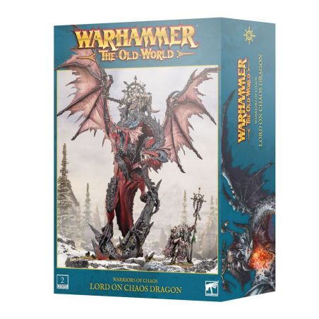 The Old World Guerriers du Chaos: Seigneur sur Dragon du Chaos (x2)