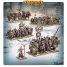 The Old World Guerriers du Chaos: Armées de Colonne de Bataille (x38 Figurines)