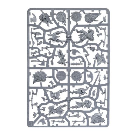 The Old World Guerriers du Chaos: Armées de Colonne de Bataille (x38 Figurines)