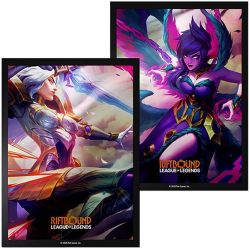 Riftbound: Vendetta Art Sleeves Kayle vs Morgana (x100)