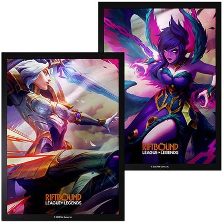 Riftbound: Vendetta Art Sleeves Kayle vs Morgana (x100)