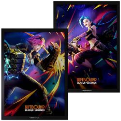 Riftbound: Vendetta Art Sleeves Vi vs Jynx (x100)
