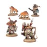Ogor-Mawtribes-Chasseurs-avec-Dents-de-Sabre-x5-Figurines